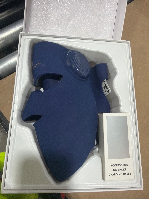 Photo 1 of INIA Glow 4D Wireless Red Light Therapy Mask for face – Dual NIR, 320 LEDs, 4 Modes, Under-Eye Cooling, Cordless & Rechargeable LED Face Mask for Home & Travel, Skincare Gifts for Women Mom Wife, Blue