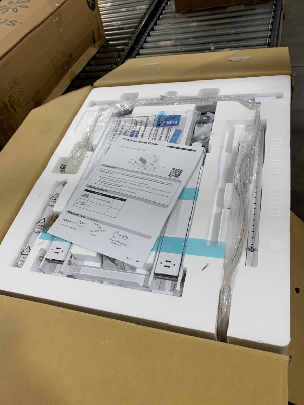 Photo 1 of Midea 8,000 BTU U Shaped Smart Inverter Window Air Conditioner - Cools 350 Sq Ft, Ultra Quiet with Open Window Flexibility - Alexa/Google Assistant Compatible - 37% Energy Savings, Remote (Updated)