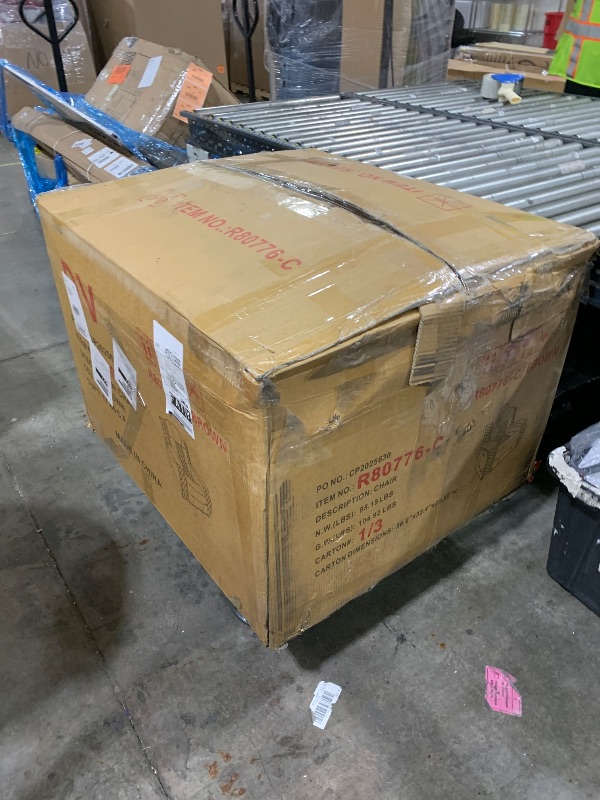 Photo 1 of (INCOMPLETE SET) Ball & Cast Power Recliner Sofa Set Leather Reclining Sofa Set Living Room Furniture Set 