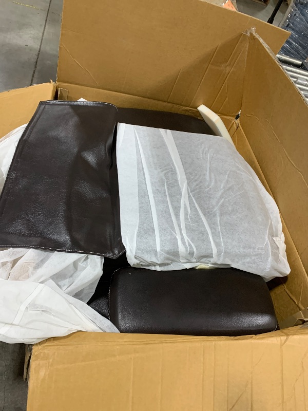 Photo 1 of (INCOMPLETE SET) Ball & Cast Power Recliner Sofa Set Leather Reclining Sofa Set Living Room Furniture Set 