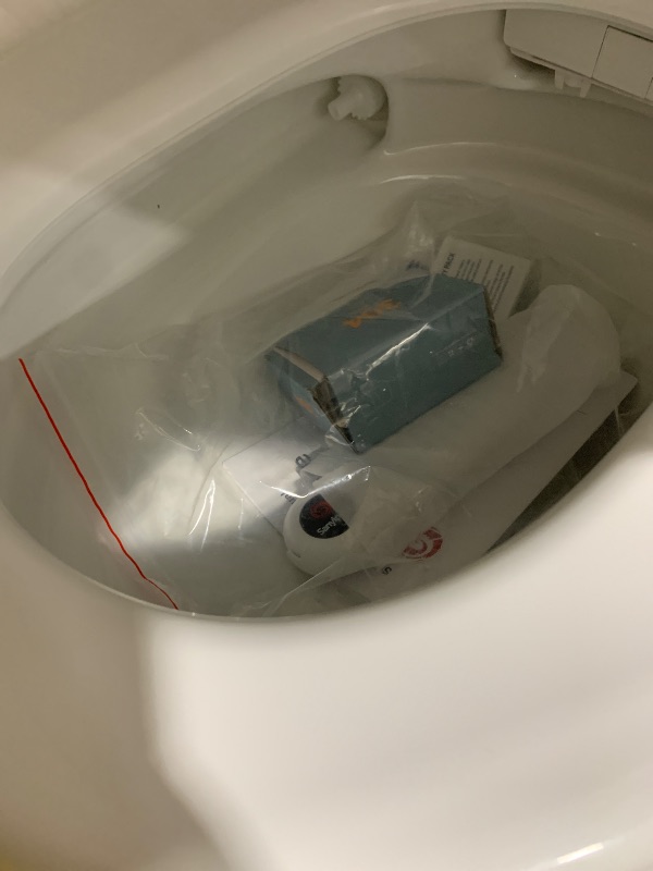 Photo 1 of Sanyipace Smart Toilet with Built-In Tank, Heated Seat, Self-Cleaning Nozzle for Feminine Hygiene, ADA Comfort Height Elongated One Piece Toilet with Bidet, LED Fahrenheit Display, Soft Close Lid