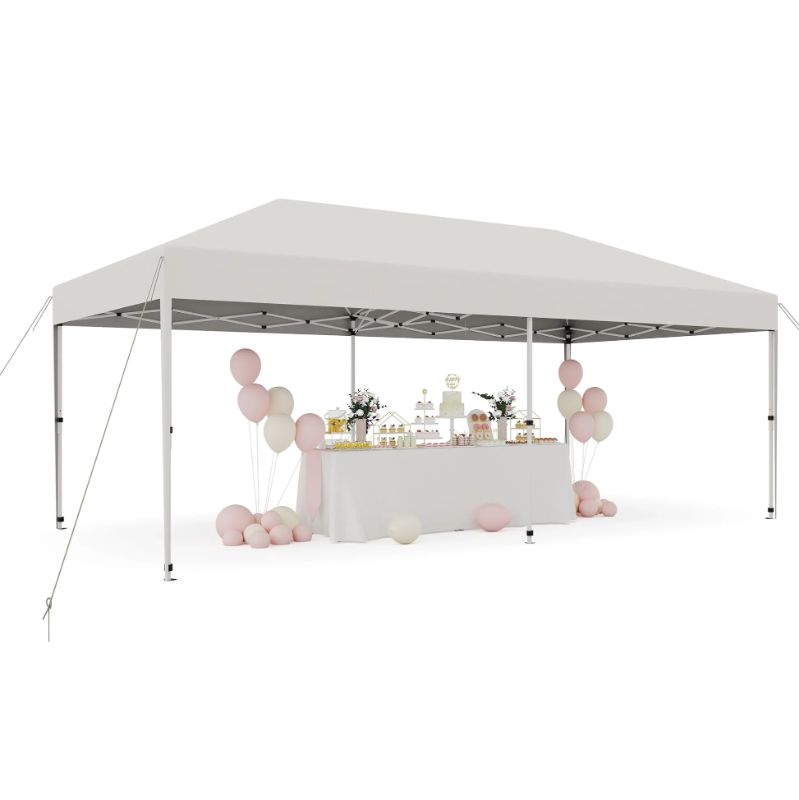 Photo 1 of Garvee 10'x20' Pop Up Canopy Heavy Duty & Waterproof Canopy Without Sidewalls for Outdoor Party,