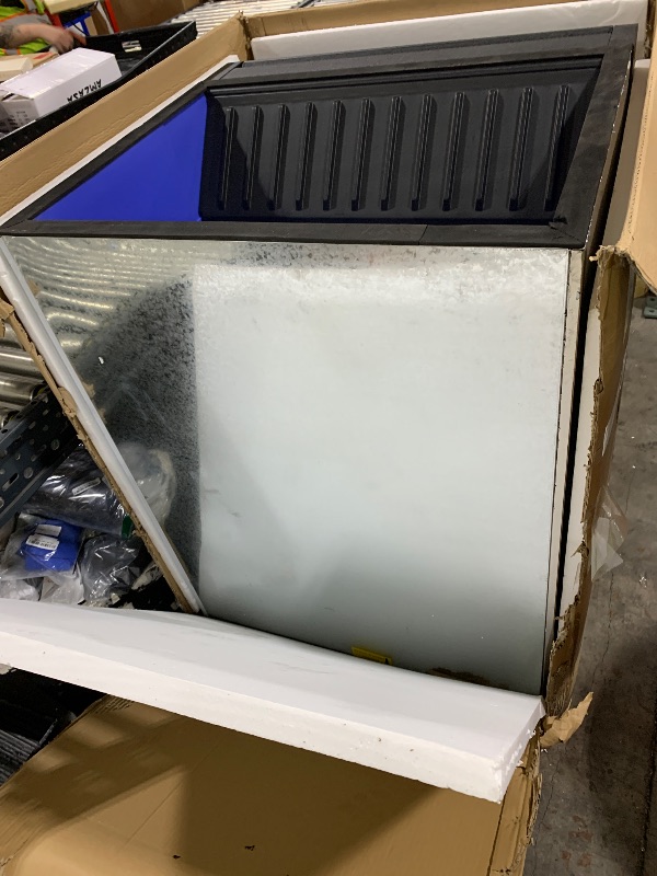 Photo 1 of Commercial Ice Maker Machine 550 LB/24H, 30 in Wide Ice Machine with 440.9 LB Large Storage Bin, Clear Ice Cube Air Cooled Stainless Steel Ice Maker for Bar/Cafe/Restaurant/Business, 1340W