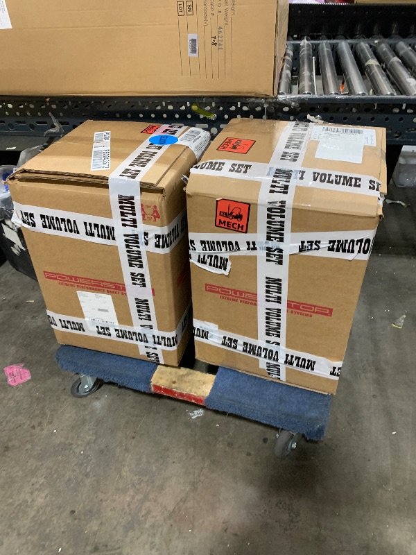 Photo 1 of PowerStop Front and Rear Brake & Caliper Kit For Ford F-250 Super Duty 2009-10 - Drilled and Slotted Truck & Tow Disc Rotors with Ceramic Brake Pads Upgrade, KC5459-36