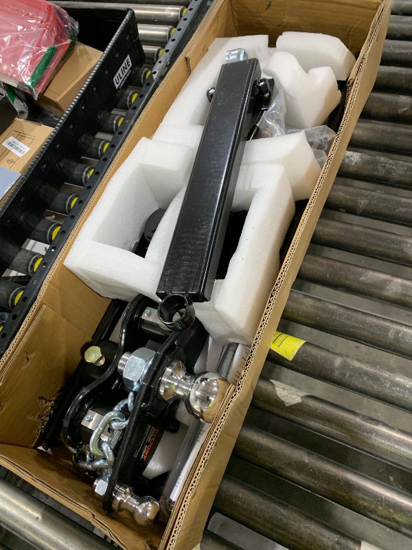 Photo 1 of CURT 17063 Round Bar Weight Distribution Hitch with Integrated Lubrication and Sway Control, Up to 14K, 2-In Shank, 2-5/16-Inch Ball