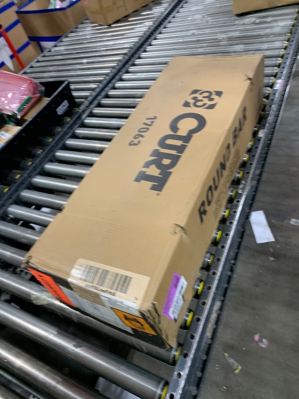 Photo 1 of CURT 17063 Round Bar Weight Distribution Hitch with Integrated Lubrication and Sway Control, Up to 14K, 2-In Shank, 2-5/16-Inch Ball