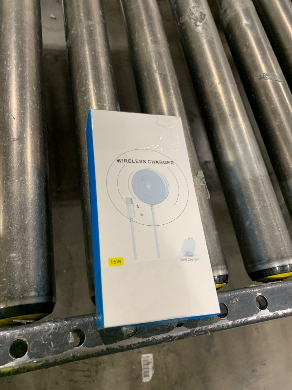 Photo 1 of [Apple MFi Certified]Magnetic Wireless iPhone Charger Magsafe Charger,6FT 15W Fast Phone Charging Pad Wireless Magnetic Charge for iPhone 17/17Air/16 Pro Max/16 Plus/15 Pro Max/14/13/12/AirPods3/2/Pro