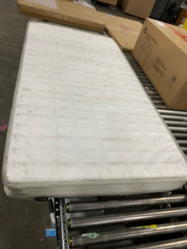 Photo 1 of Zinus Twin Medium Quilted Top 6 in. Foam and Spring Hybrid Mattress