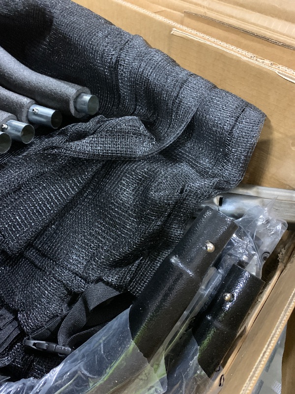 Photo 1 of 14ft Round Trampoline with Protective Enclosure and Powder-Coated Ladder