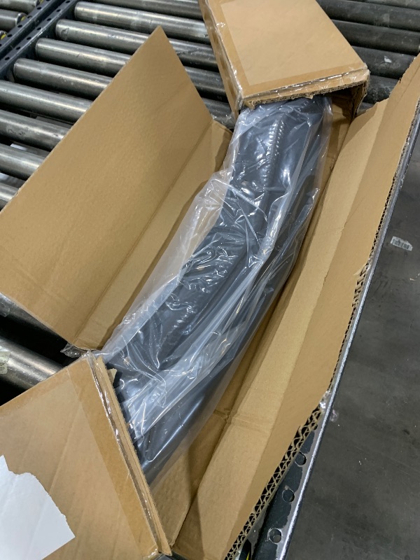 Photo 1 of ECOTRIC Front Lip Spoiler Splitter Compatible with 2014-2019 Chevrolet C7 Chevy Corvette GM C7 Z06 & GS Stage 1 Replacement for 22922352 Front Bumper Lower Lip ABS Plastic