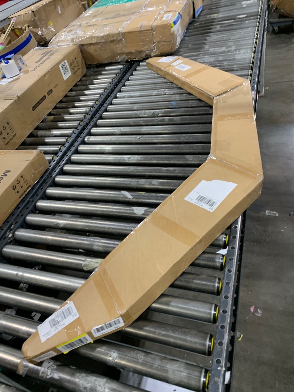 Photo 1 of ECOTRIC Front Lip Spoiler Splitter Compatible with 2014-2019 Chevrolet C7 Chevy Corvette GM C7 Z06 & GS Stage 1 Replacement for 22922352 Front Bumper Lower Lip ABS Plastic