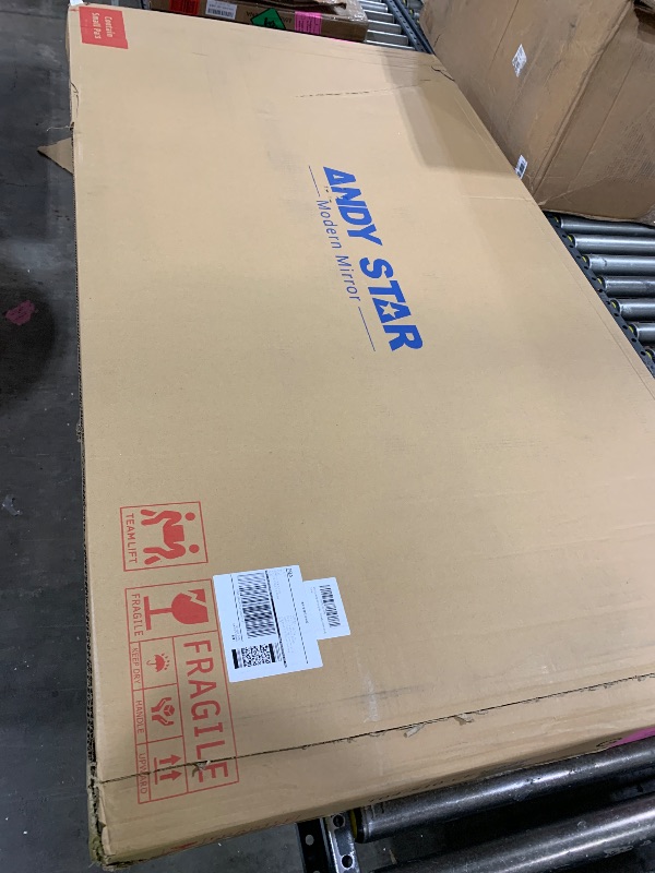 Photo 1 of ANDY STAR Gold Bathroom Mirror 60 x 30 Inch, Full Length Mirror