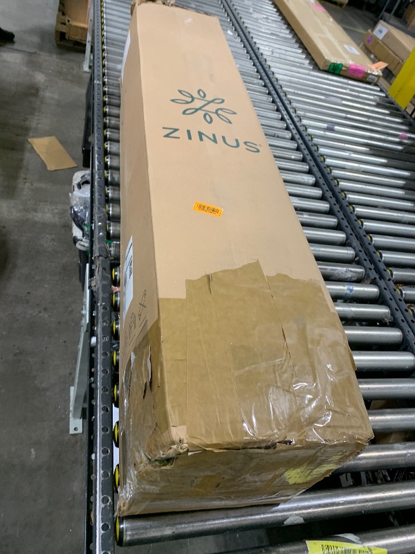 Photo 1 of Zinus 12 Inch Full Green Tea Memory Foam Mattress [New Version], Fiberglass Free, Medium Firm Feel, Zoned Pressure Relief, Certified Safe Foams & Fabric, Mattress in A Box