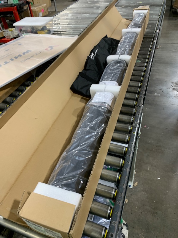 Photo 1 of Elite Screens ezCinema 2 Projector Screen, 105-inch 4:3 Portable Manual Floor Pull Up w/ Scissor Backed Church Office Front Projection Carrying Bag, US Based Company 2-YEAR WARRANTY, F105XWV2