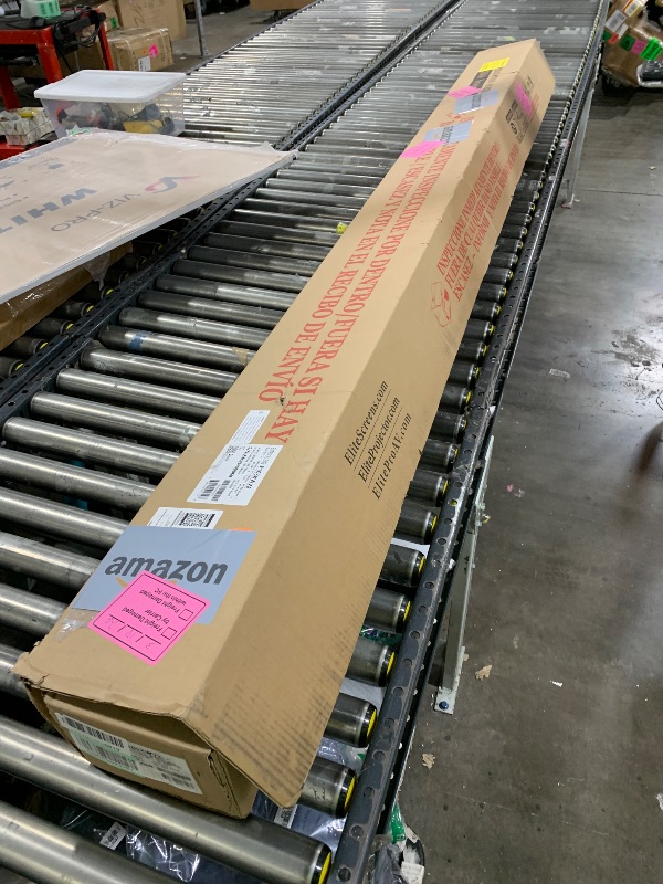 Photo 1 of Elite Screens ezCinema 2 Projector Screen, 105-inch 4:3 Portable Manual Floor Pull Up w/ Scissor Backed Church Office Front Projection Carrying Bag, US Based Company 2-YEAR WARRANTY, F105XWV2