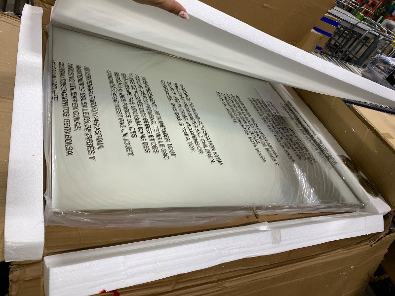 Photo 1 of bolrok Gold Pivot Bathroom Mirror 30 x 40 Inch Tilting Rectange Vanity Mirrors with Stainless Steel Frame, Adjustablle Tilt Square Brushed Gold Wall Mirror,Vertical, Easy to Install