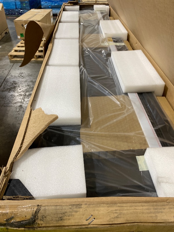 Photo 1 of Mystflame 95 Inch WiFi Electric Fireplace Heater, Recessed or Wall Mounted, Ultra?Slim 5.51" Deep,Extra-wide, 750/1500W, 6 Flame Colors & 13 Ember Bed Colors, Remote & App Control, Alexa & Google Home