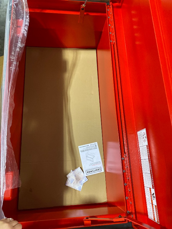 Photo 1 of 48" Craftsman Jobsite Box in Red