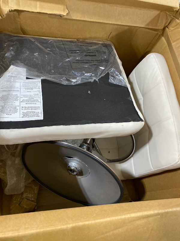 Photo 1 of WHITE SWIVEL CHAIRS 