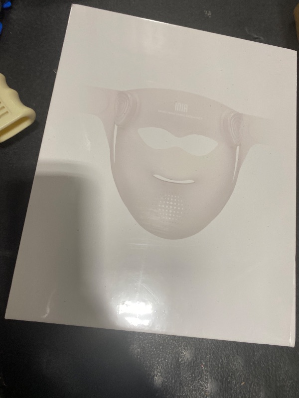 Photo 1 of INIA Glow 4D Wireless Red Light Therapy Mask for face – Dual NIR, 320 LEDs, 4 Modes, Under-Eye Cooling, Cordless & Rechargeable LED Face Mask for Home & Travel, Skincare Gifts for Women Mom Wife, Blue