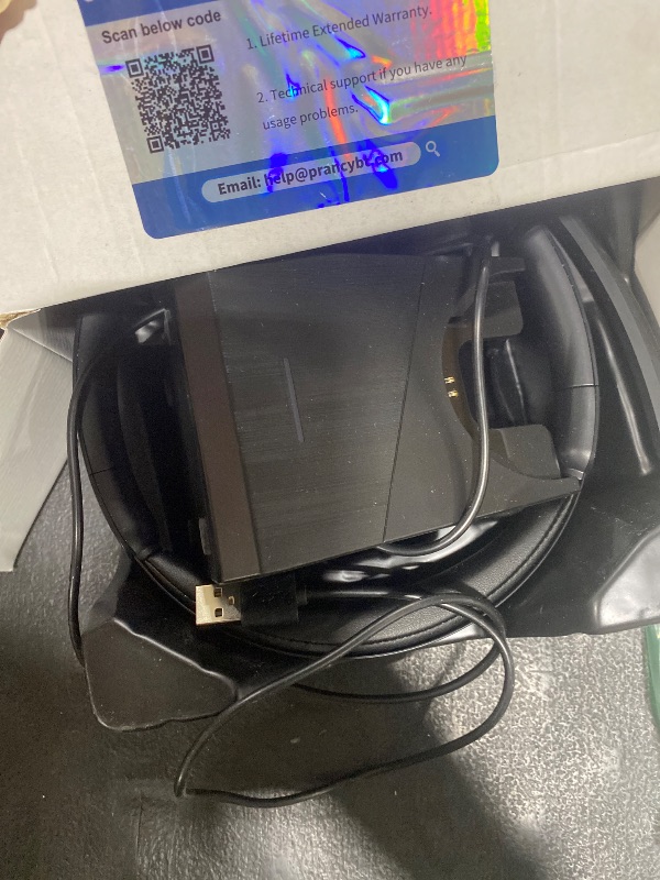 Photo 1 of (2025 Upgraded) Wireless Headset with Mic for Work, Bluetooth Headset with Noise Canceling Microphone with Dongle, Charging Base & Mic Mute, Wireless Headphones for Work from Home/PC/Computer