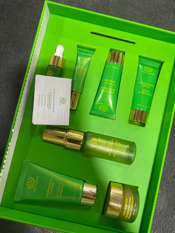 Photo 1 of Tata Harper Daily Essentials Set, Best Selling Skincare Set, Travel Sized Skincare, 7-Step On-the-Go Skincare Routine, Natural Skincare