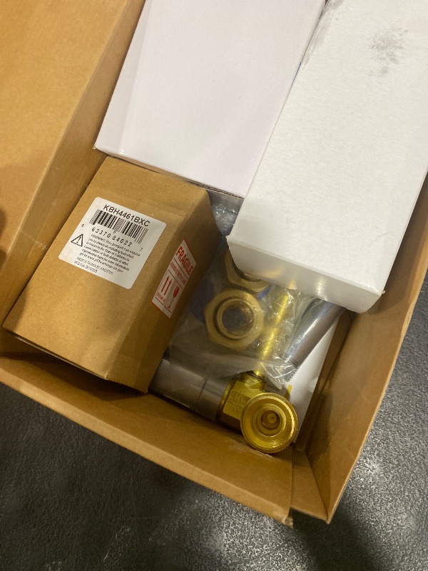 Photo 1 of Kingston Brass KBX8141BX Metropolitan Double-Handle Tub and Shower Faucet in Polished Chrome