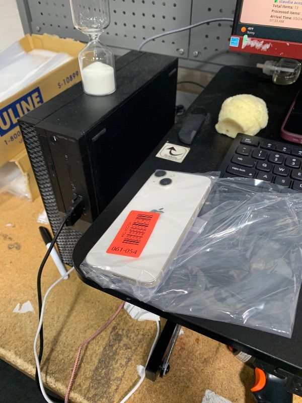 Photo 1 of Apple iPhone 14, 128GB, Starlight - Unlocked (Renewed)