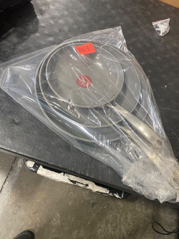 Photo 1 of T-fal Ceramic Non-Stick Frypan Set, 3-piece