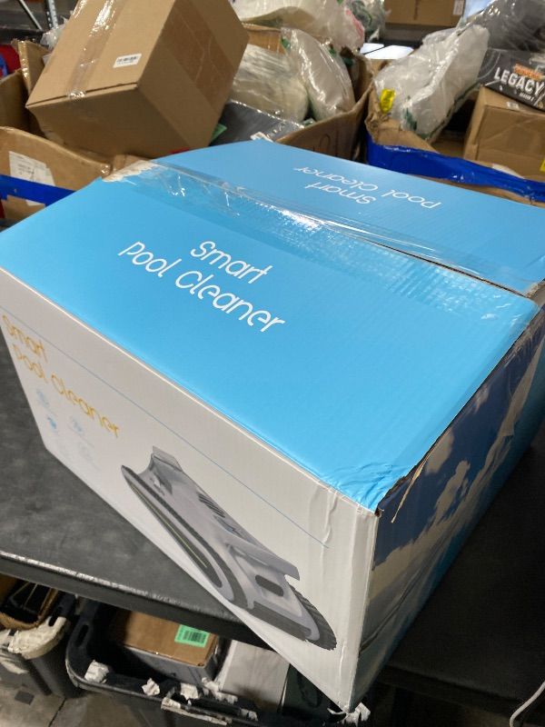 Photo 1 of Cordless Robotic Pool Cleaner -Pool Vacuum 180W Brushless Motor, 45,000Pa Suction, Wall Climbing, Sonar Navigation, 3 Modes Automatic Pool Robot for Inground & Above-Ground Pools Up to 2150 Sq. Ft.B0F2N5RZNM