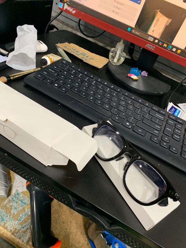 Photo 1 of AI Smart Glasses with Camera, 8MP HD Bluetooth Camera Glasses, 1080P Video Recording Sunglasses for Women Men, Real Time Translation, Voice Assistant, Open-Ear Audio for Travel, Work Vlog (3 lenses)