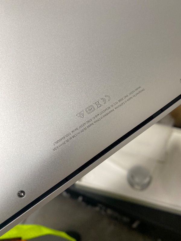 Photo 1 of 2020 Apple MacBook Air Laptop: Apple M1 Chip, 13” Retina Display, 8GB RAM, 256GB SSD Storage, Backlit Keyboard, FaceTime HD Camera, Touch ID. Works with iPhone/iPad; Silver