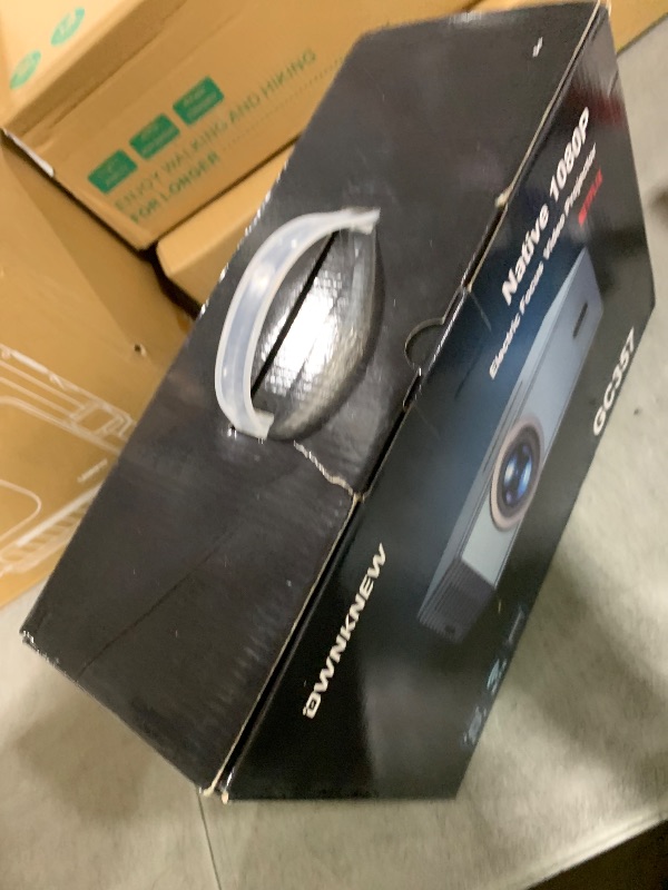 Photo 1 of Compatible with Netflix Movie Projector with WiFi6 and Bluetooth5.3, Built-in App Store, Dolby Audio & Electric Focus & Auto Keystone, 4K Support High Brightness Outdoor Projectors, 1080P Proyector