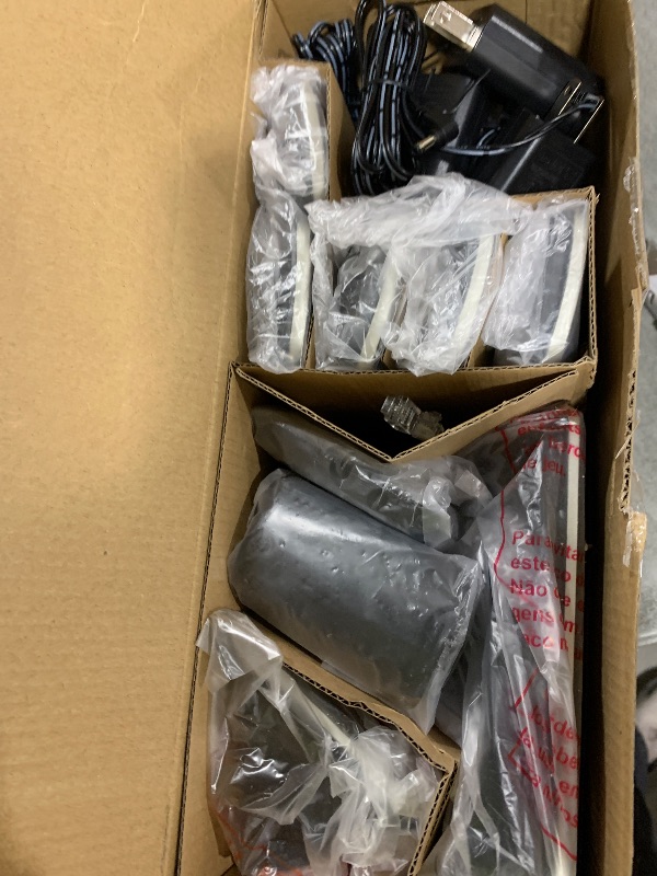 Photo 1 of AT&T Cordless Phone 5 Handset with Bluetooth, Landline Phones for Home, Answering System, Smart Call Blocker, DECT 6.0 Extended Range, 2" Backlit Screen, Lighted Keypad with Big Buttons, BL3107-5