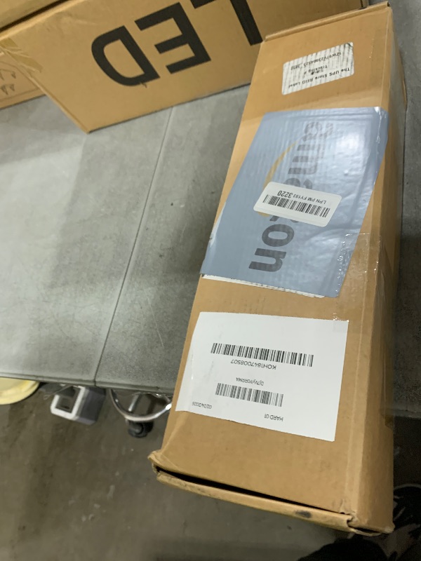 Photo 1 of Industrial Stair Railing Metal Hand Rails for Indoor Stairs Wall Mount Staircase Handrails 1.5" Pipe Stair Handrail for Steps Black Aluminum Stairway Railing for Outdoor & Indoor Stairs 5ft