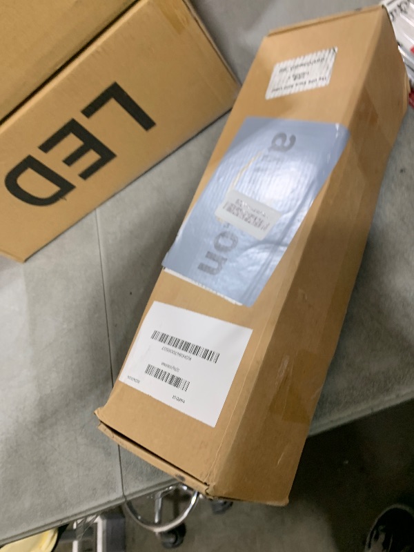 Photo 1 of Industrial Stair Railing Metal Hand Rails for Indoor Stairs Wall Mount Staircase Handrails 1.5" Pipe Stair Handrail for Steps Black Aluminum Stairway Railing for Outdoor & Indoor Stairs 5ft