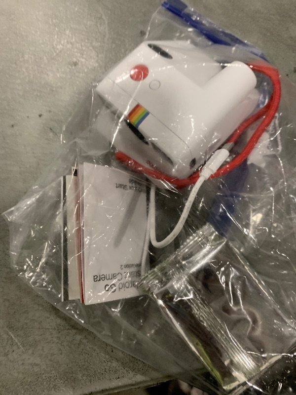 Photo 1 of Polaroid Go Generation 2 - Mini Instant Camera + Film Bundle (16 Photos Included) - White (6282)