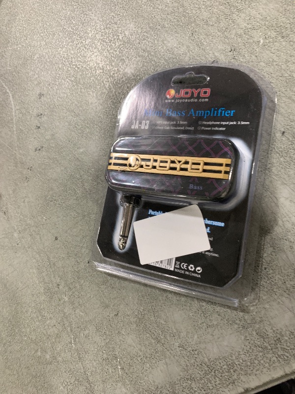Photo 1 of Bass Headphone Amp Mini Guitar Bassist Practice Amplifier with Aux in Portable (JA-03)