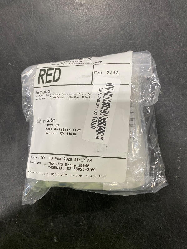 Photo 1 of 10 Pack 10ml Syringe for Liquid, Oral, Scientific Labs, Measurement, Dispensing, with Cap, 10cc Syringes