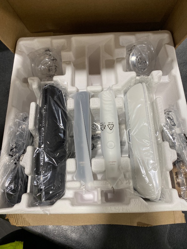 Photo 1 of Philips Sonicare DiamondClean Connected Electric Toothbrush 2 Pack, x2 Sonic Toothbrushes, x2 Charging Travel Cases, x2 A3 Brush Heads, 12 Brushing Settings, (Black and Rose Gold) Model HX9912/71