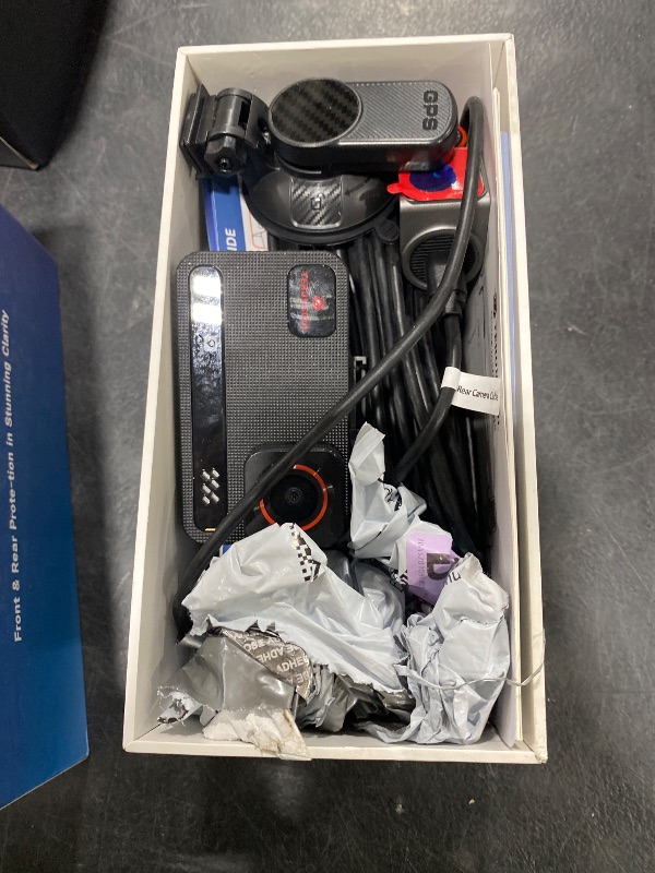 Photo 1 of 4K+4K Dash Cam Front and Rear, Free 128GB Card Included, 5.8GHz WiFi Dash Camera for Cars, Built-in GPS, G-Sensor, 170°Wide Angle, 3" IPS Screen, 24H Parking Mode, Support 512GB Max