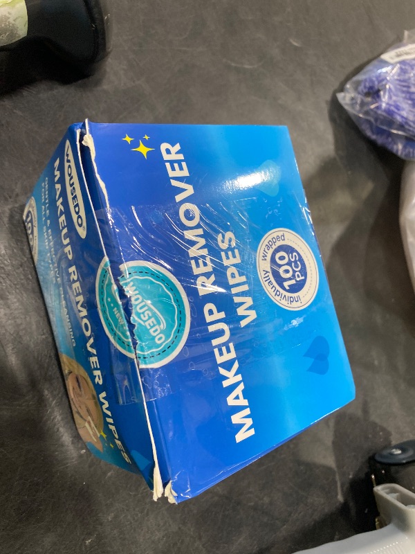 Photo 1 of 100 Count Makeup Remover Wipes, Bulk Gentle Cleansing Facial Towelettes, Individually Wrapped Travel Size,Alcohol-Free & Hypoallergenic for All Skin Types
200+ bought in past month