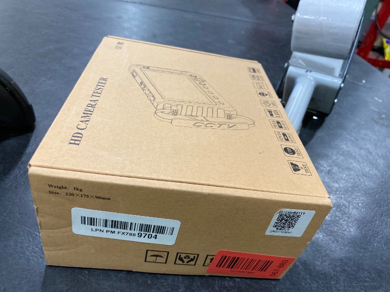 Photo 1 of Dpofirs 5 Inch 4 in 1 CCTV IP Camera Tester Monitor, 8MP AHD TVI CVI VGA IP Camera Test, CCTV Tester with UTP Cable Test, 1080P Video Tester, DPOFIRS9BN72GZUI1