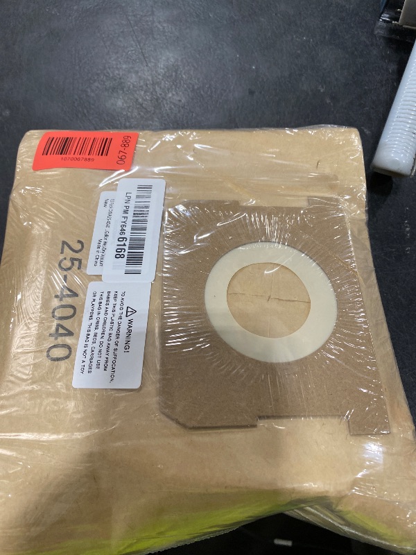 Photo 1 of 10 Pack DXVA25-4040 Dust Bag-4 gallon Replacement for DEWALT DXV04T 4 Gallon Wet/Dry Vacuum