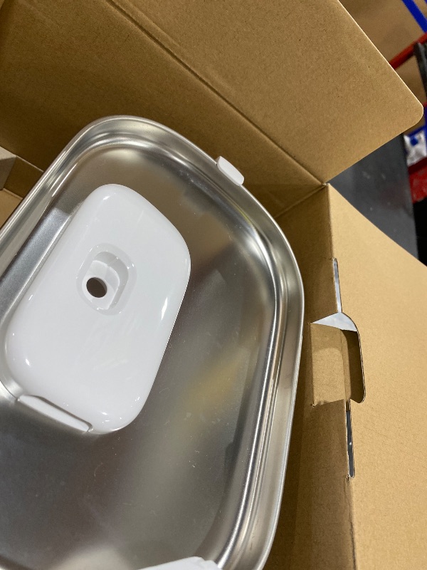 Photo 1 of PETLIBRO Upgrade Cat Water Fountain Stainless Steel Tray, Dockstream 2 Cat Fountain Indoor, 3L/101oz Auto Cat Fountains for Drinking, App Monitoring Pet Water Fountain Dog, 5G WiFi Cat Water Dispenser