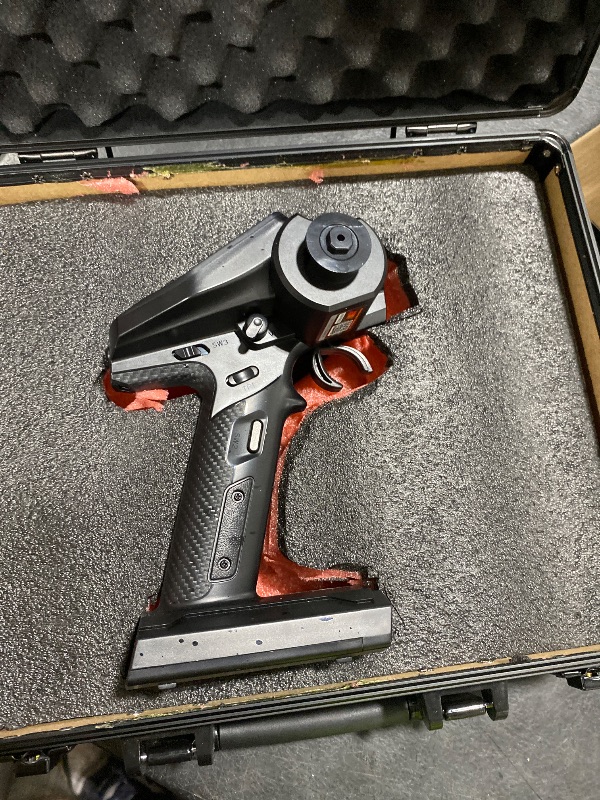 Photo 1 of GoolRC Flysky Noble NB4 Pro+ Remote Controller, 2.4GHz 18CH AFHDS 3 Radio Transmitter with 3.5 Inch IPS Touching Screen and FGr4B+FGr8B Receiver for RC Car Boat