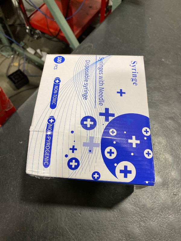 Photo 1 of 0.5ml Syringe with Needle,31G 0.5cc 5/16 Inch 8mm Needle and Syringe,Individually Wrapped,Pack of 100