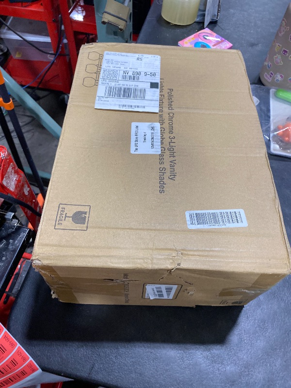 Photo 1 of Apenath Bathroom Light Fixtures Polished Chrome 3 Light Vanity Light Wall Sconces Lighting with Clear Globe Glass Shades Bath Wall Mount Lamp for Mirror Kitchen Porch Living Room Bedroom Hallway(E26)