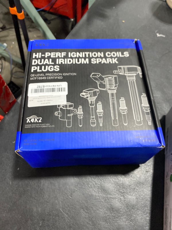 View 2 of UF270 Ignition Coil & 4503 Double Iridium Spark Plug for 00-07 Dodge Ram 1500,Dakota,Durango/Jeep 99-08 Grand Cherokee,06-07 Commander/Chrysler Aspen/Mitsubishi Raider 4.7L V8 Replaces# 5C1114 UF297