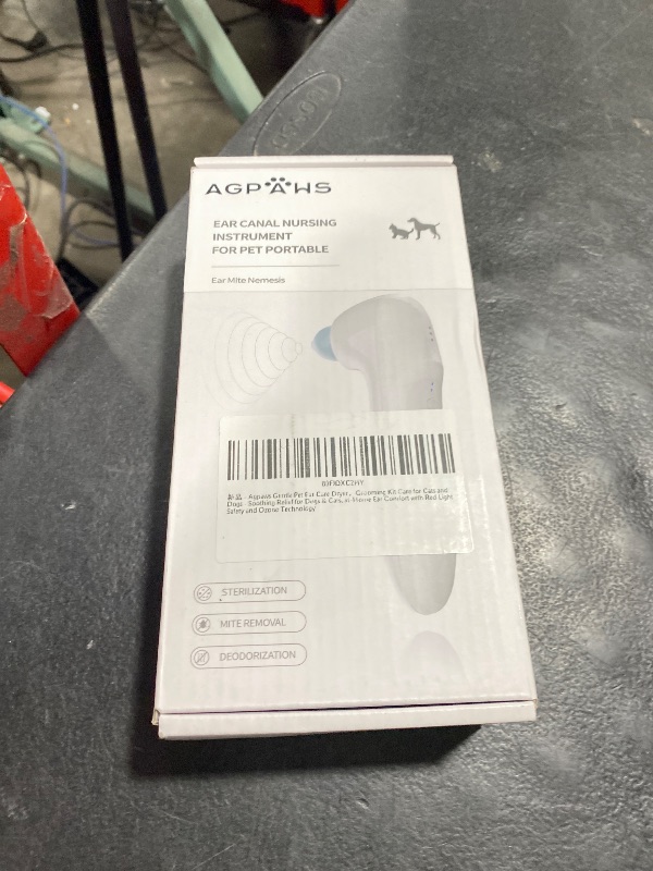 Photo 1 of Agpaws Ear Care Pro for Cats & Dogs- Soothing Relief from Ear Mite & Tick at-Home Ear Comfort with Ozone Technology Cleans Ears & Prevents Infections